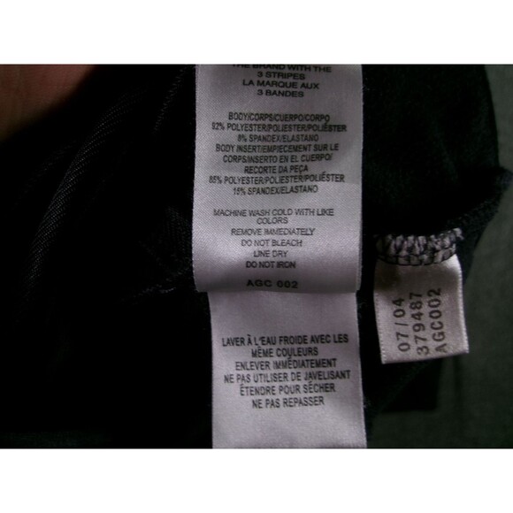 Adidas Jacket Womens S Hooded ClimaWarm Zip Athletic Track Black Pink Stripes - Picture 8 of 11